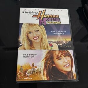 WALT DISNEY PRESENTS MILEY CYRUS HANNAH MONTANA THE MOVIE